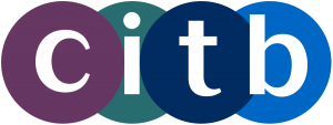 CITB logo from AMC’s existing accreditation material