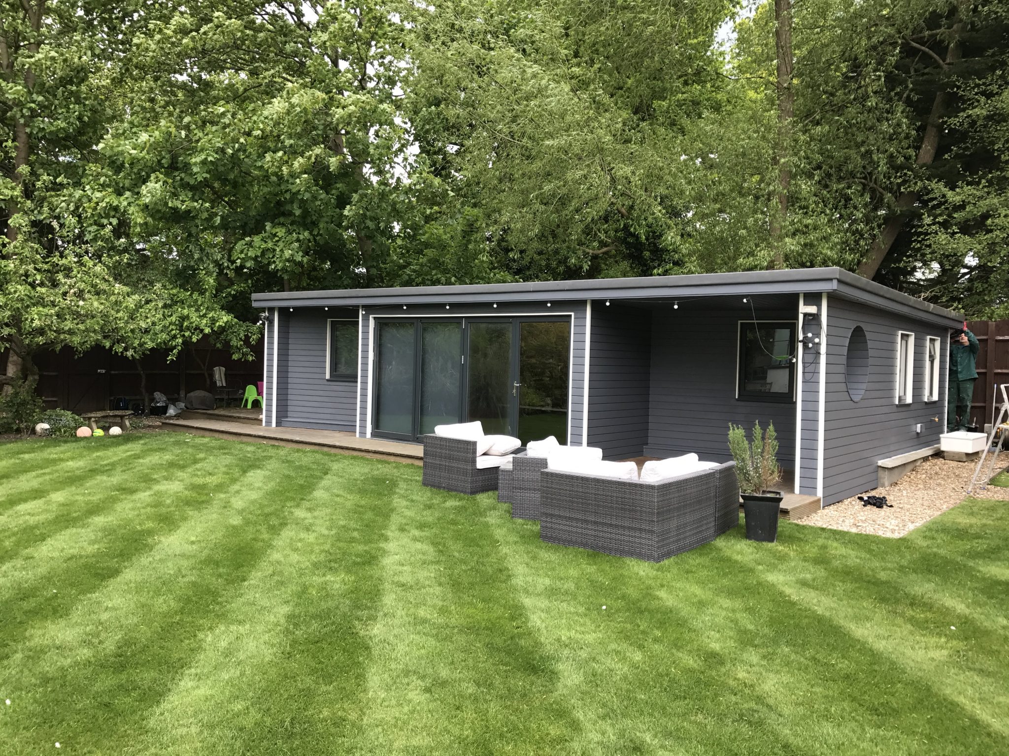 Garden room built by AMC Building